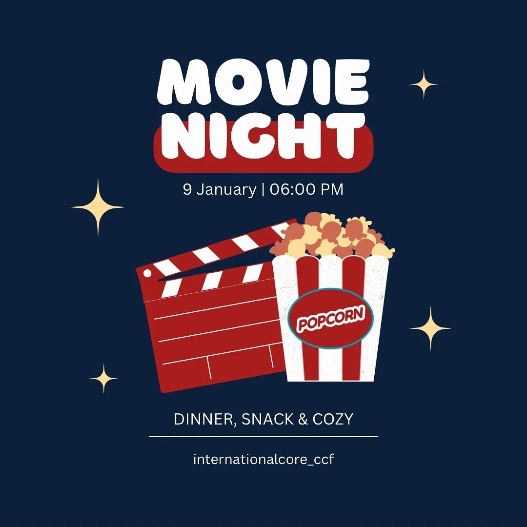 HAPPY NEW YEAR🎇Welcome back to school you all! Come and enjoy the cozy movie night for our first week:)

Let us know if you need a ride or the address📍