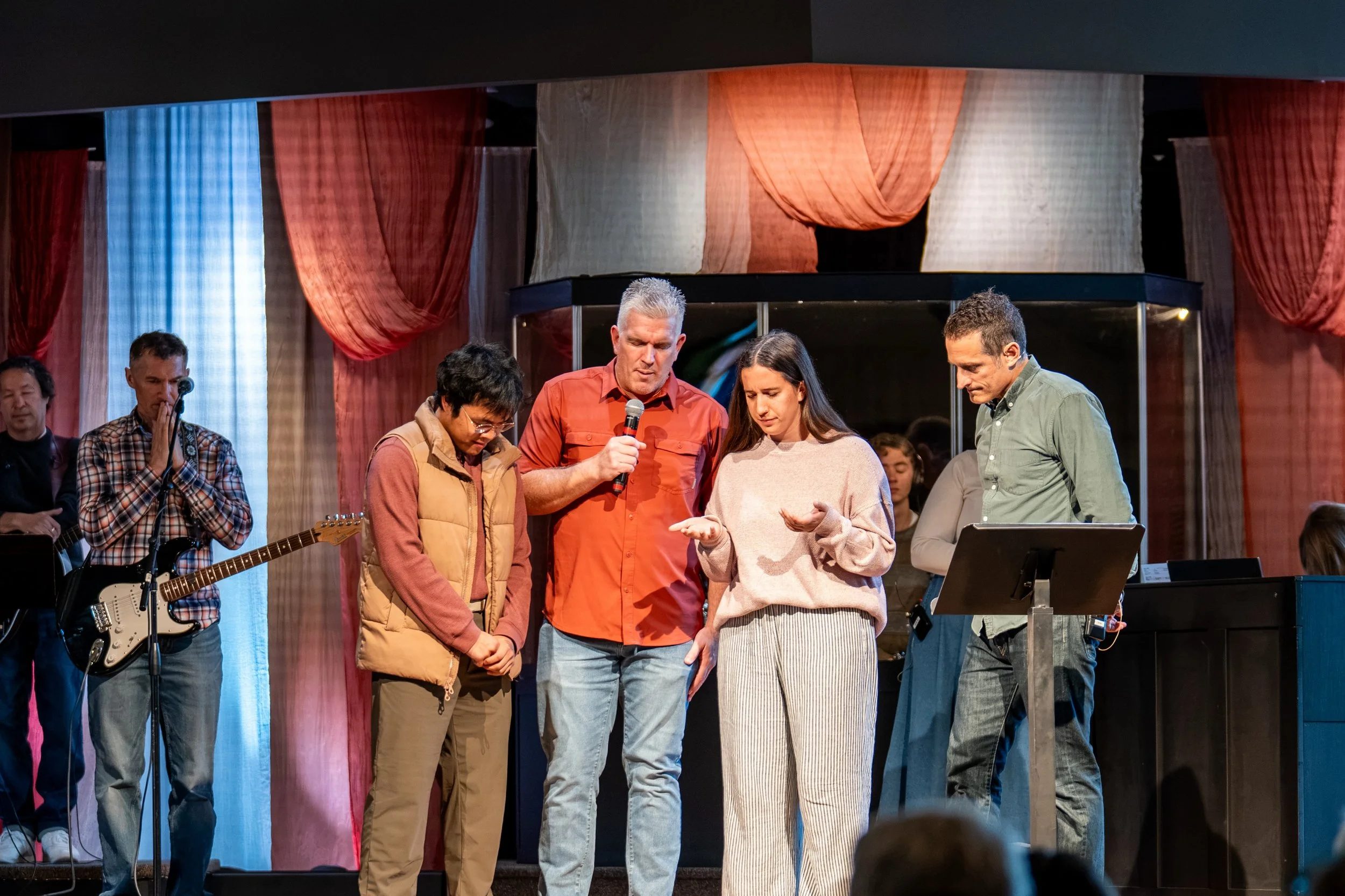Sent out to the place we already love 🤍

At Hillcrest we got to pray over the people who pour into us all year, then send them right back to campus where they belong.

Taylor is officially pastoring at WCC. David, Roy, Conor, Chau and Deah are the i