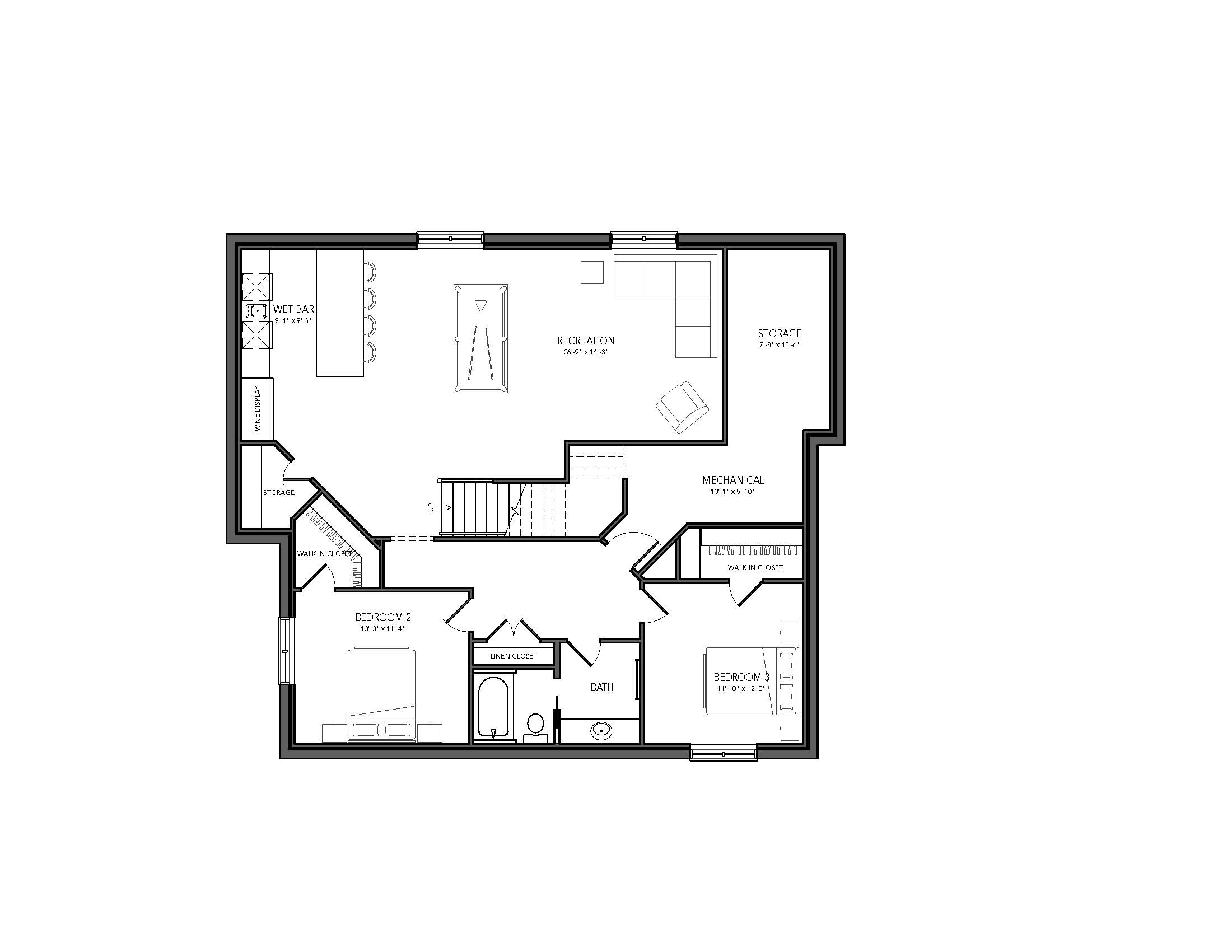 Lower Floor Plan