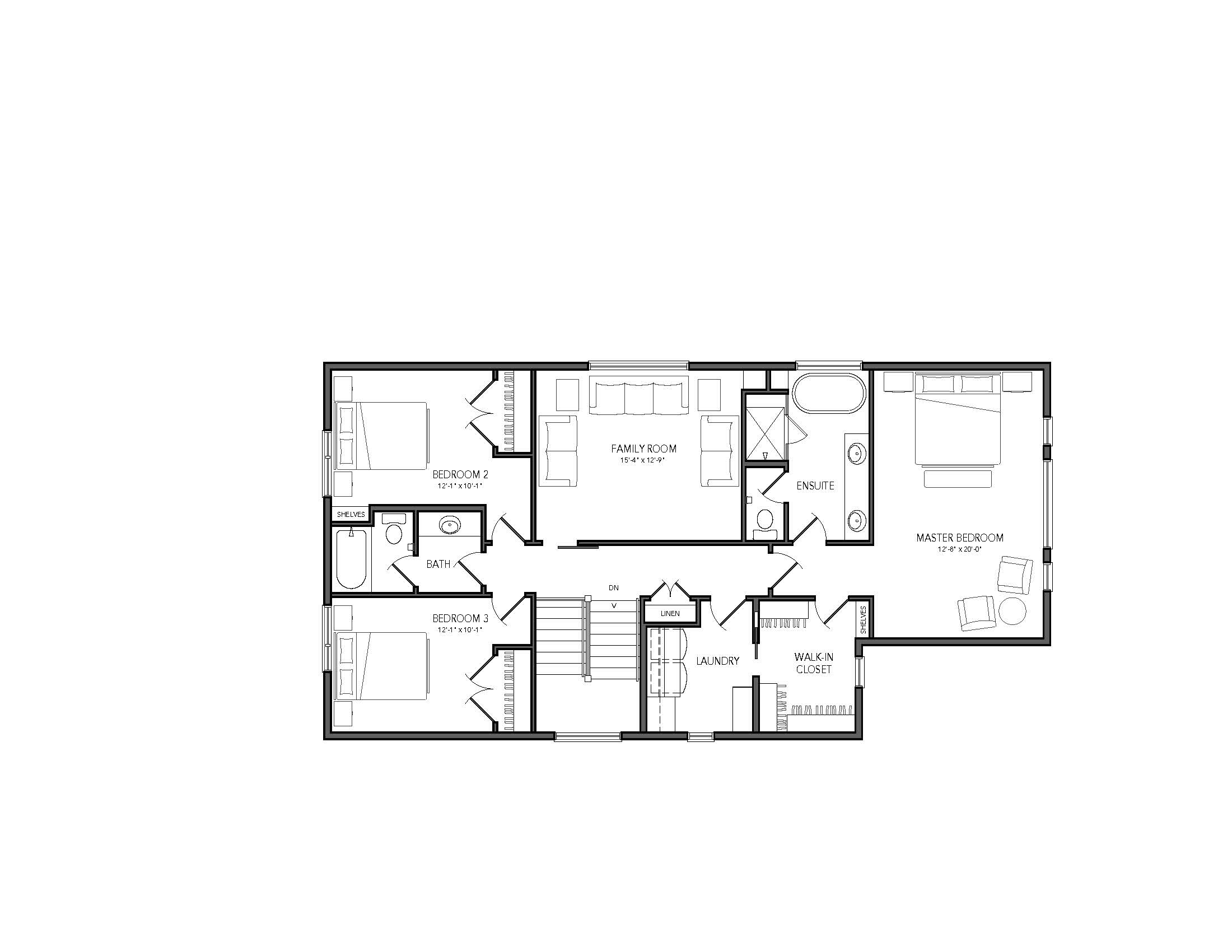 Upper Floor Plan