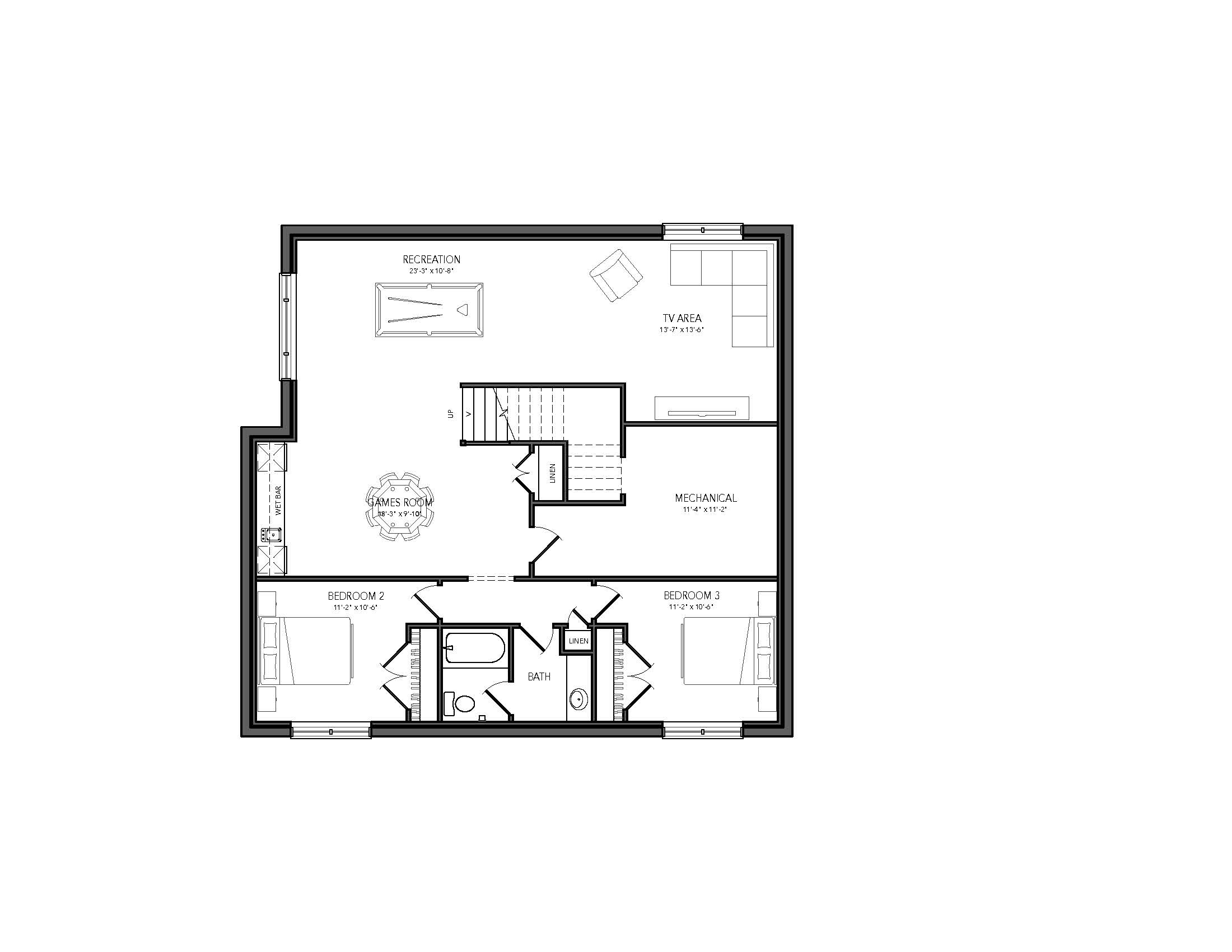 Lower Floor Plan