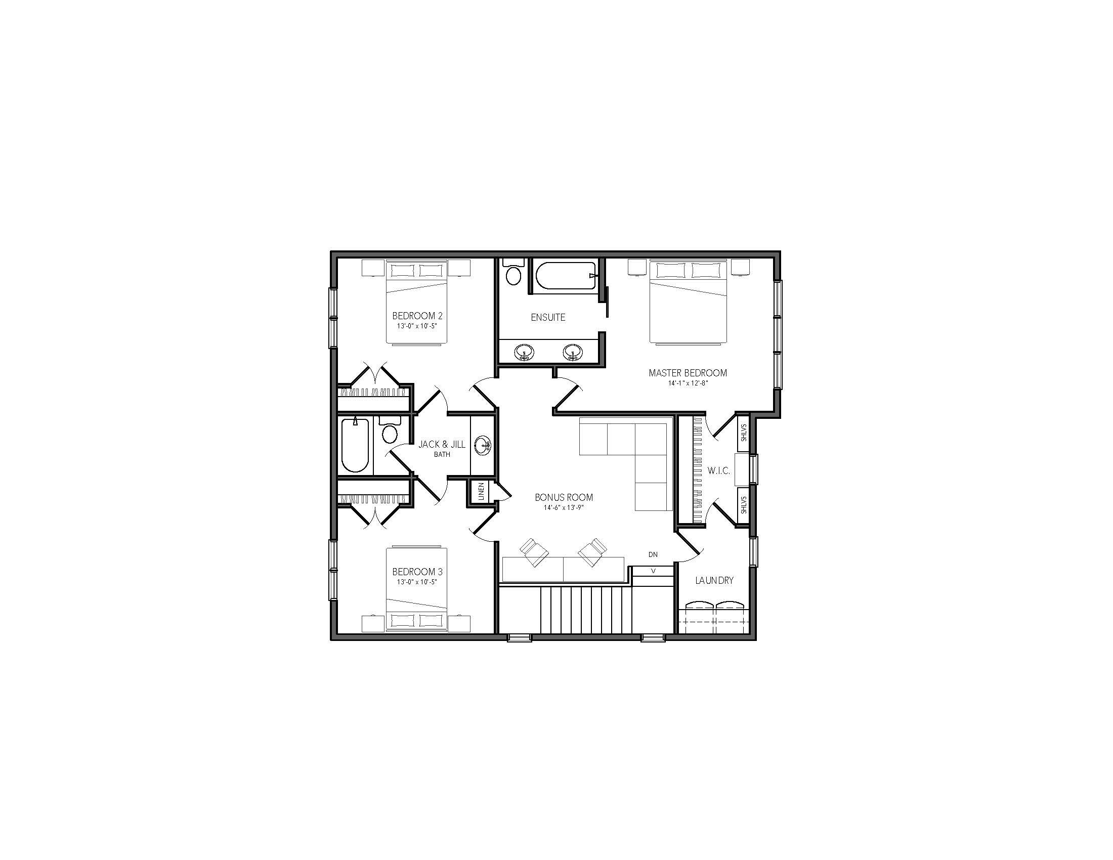 Upper Floor Plan