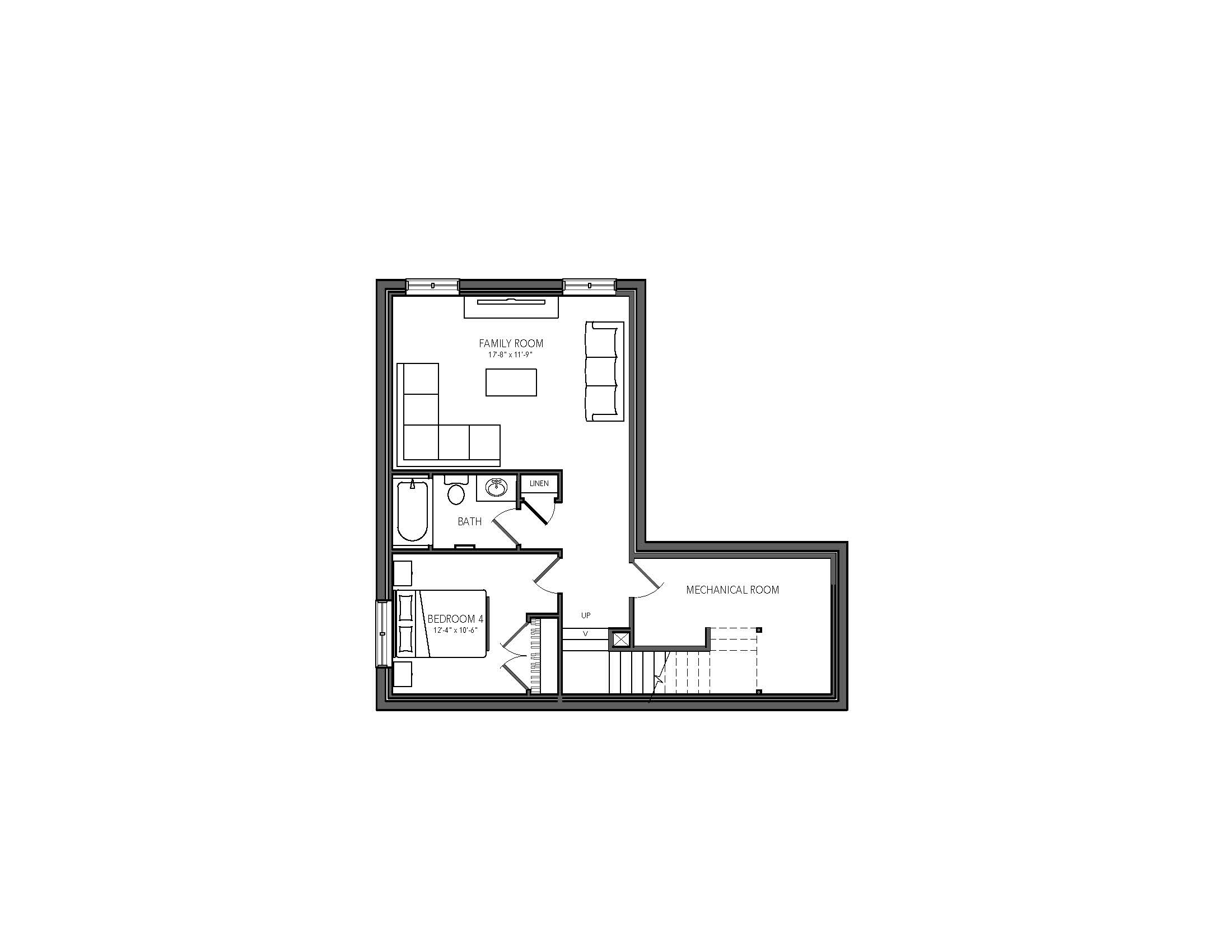 Future Lower Floor Plan