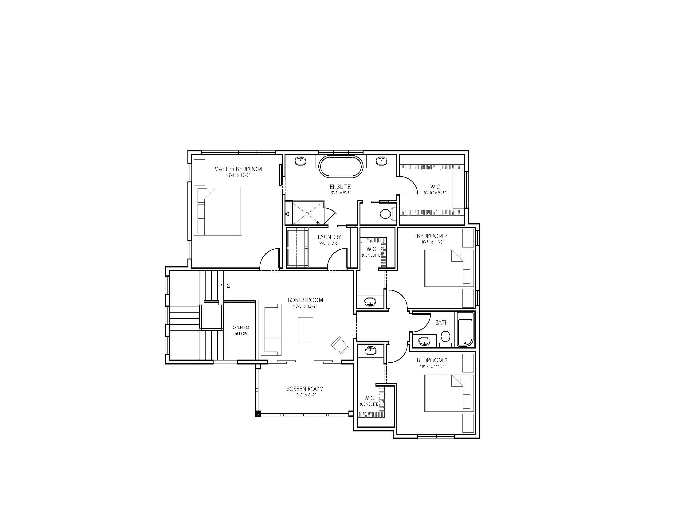 Upper Floor Plan