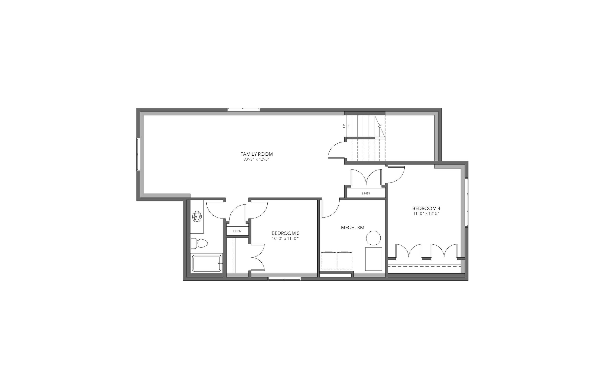 Future Lower Floor Plan