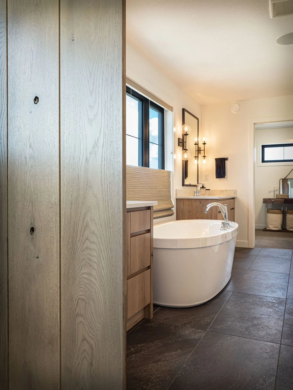 Sorento Canuck Custom Home Interior Design bathroom Red Deer