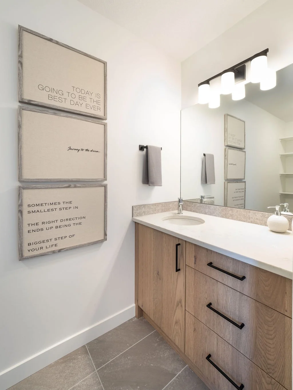 Sorento Canuck Custom Home Interior Design bathroom Red Deer