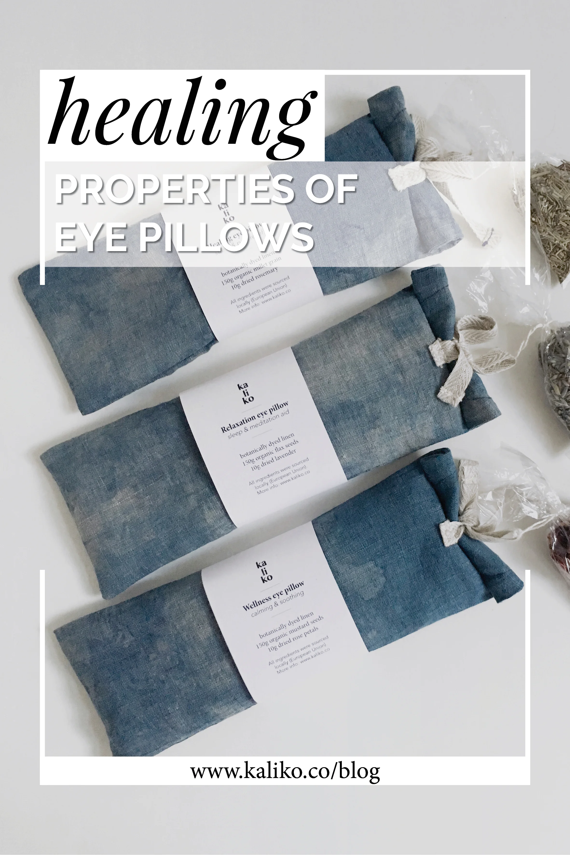 washable eye pillows