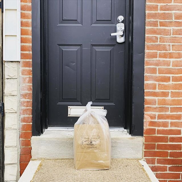 #homedeliveries are my #favoritething these days.  What better way to send some #love than to send #pastries or #freshbread to folks you care about.  This was a #fishtown #delivery from a #motherinlaw to her #daughterinlaw who is expecting her first 