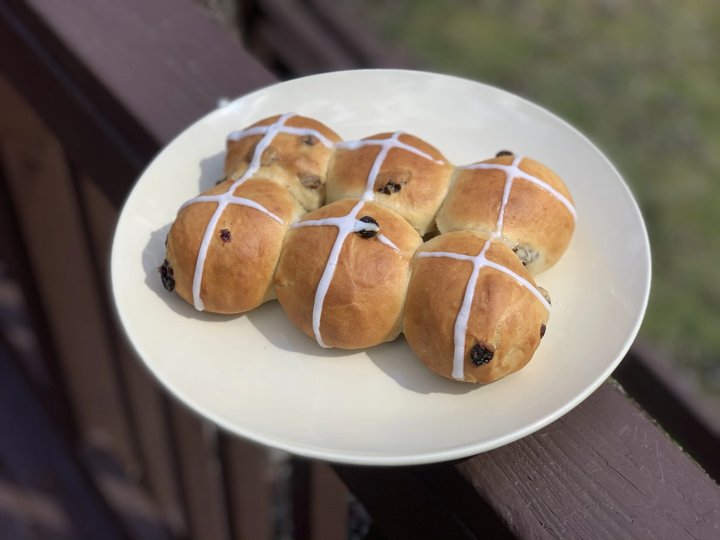 Hot Cross Buns - Half Dozen