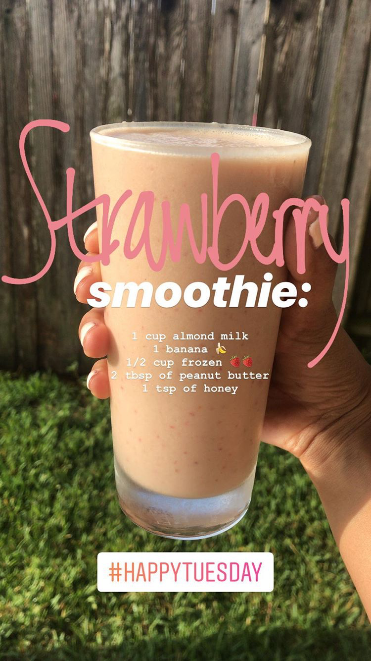 Strawberry Banana Smoothie