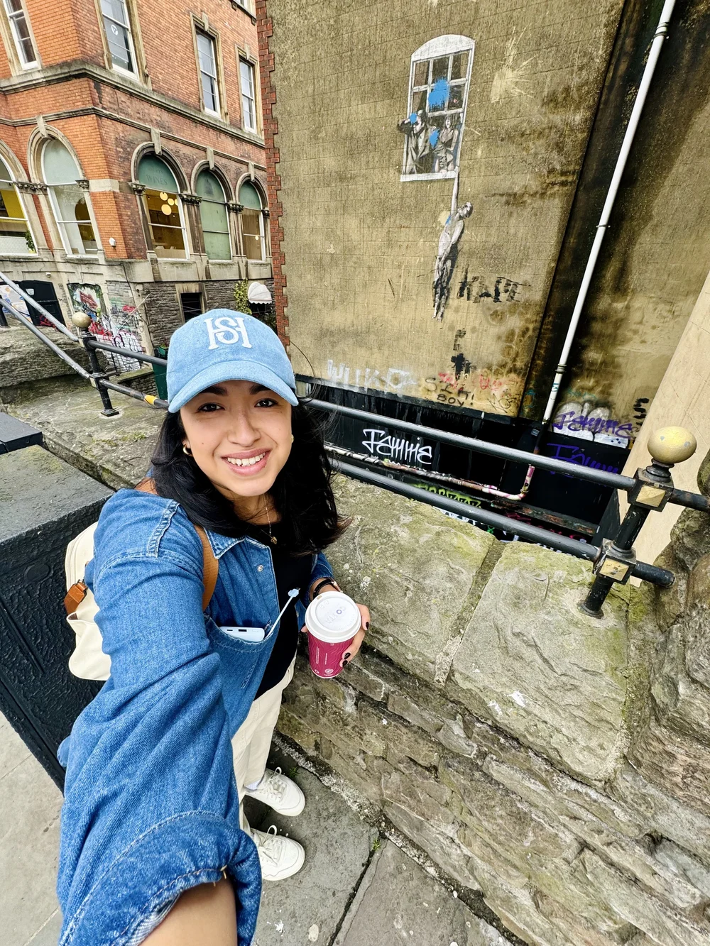 my first run into a banksy!