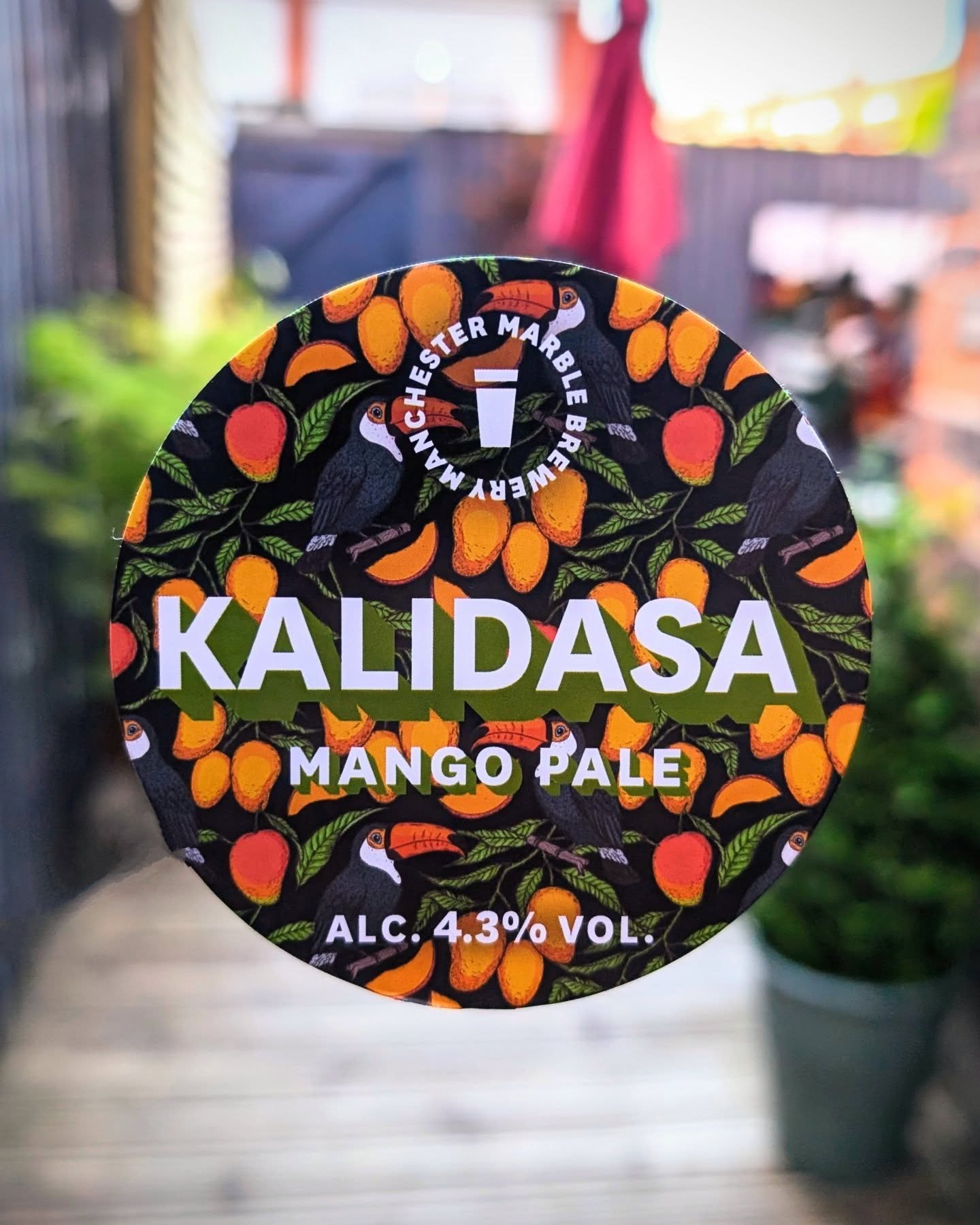 A lovely juicy mango pale for the sunny days we're having. 🌞

@marblebrewers KALIDASA

#paleale #mango #marblebeers
