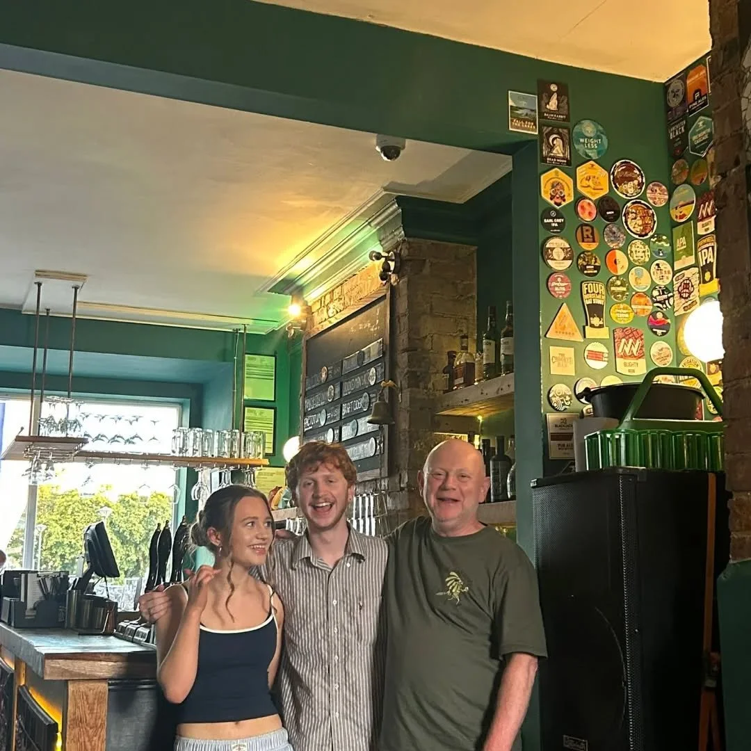 Good times at the Crooked then and now.