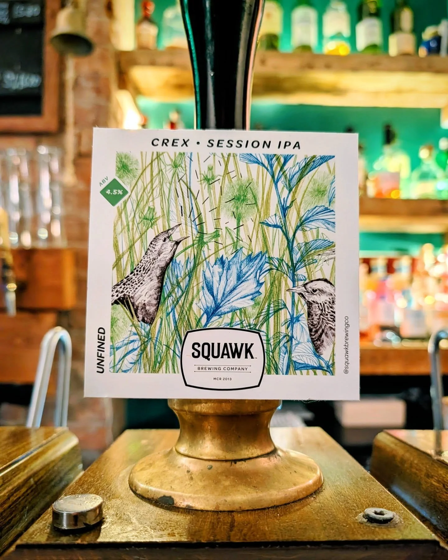 Unfined and refined, Squawk is back on our pumps with Crex, #sessionpale 

Beartown bring back another bear-pun with added spice this time around. Ginger Cr&eacute;me Bearlee, #stout