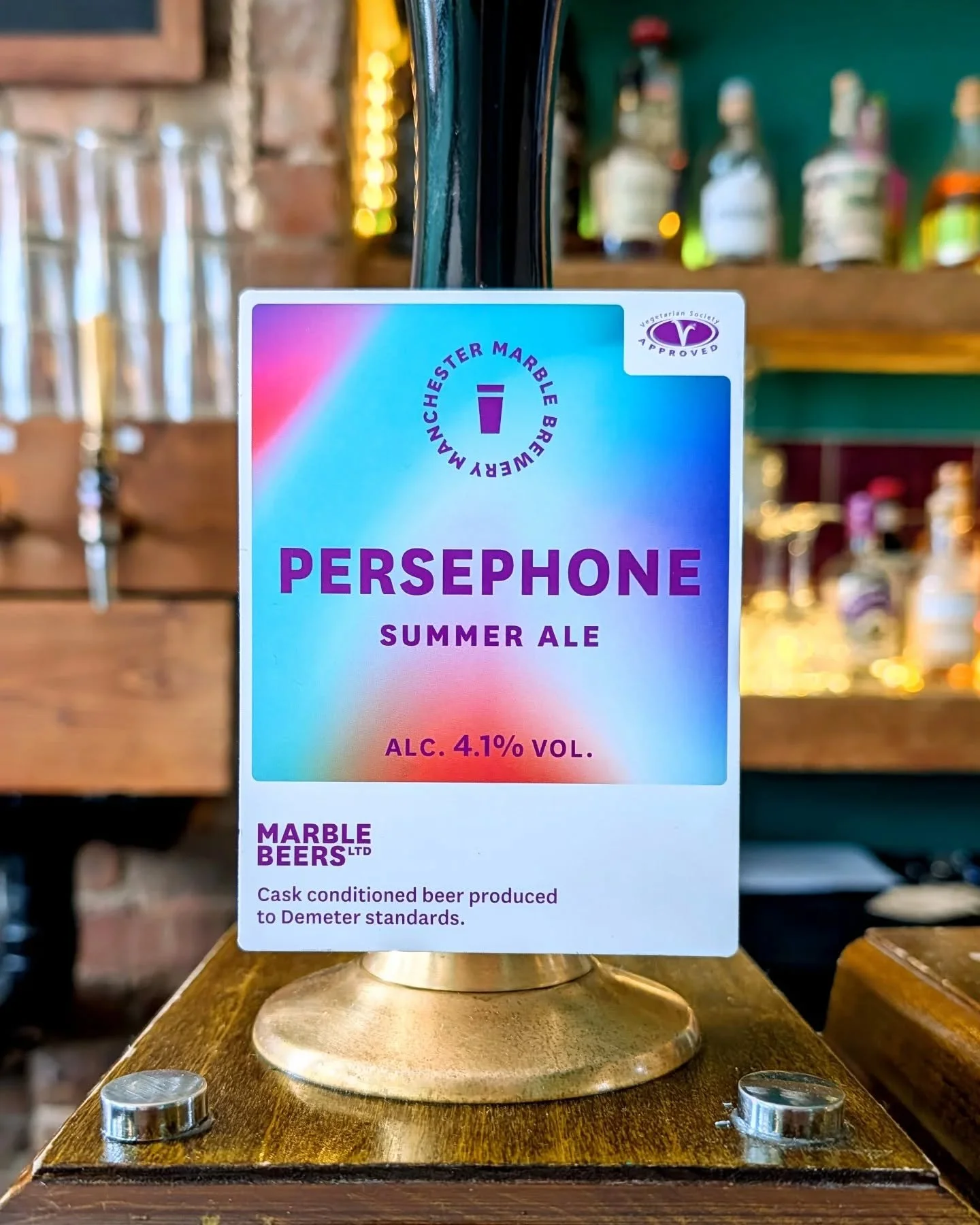 She's made it out of the Underworld, without Hades' permission mind you, and granted you a boon of Summer Ale.

@marblebrewers
