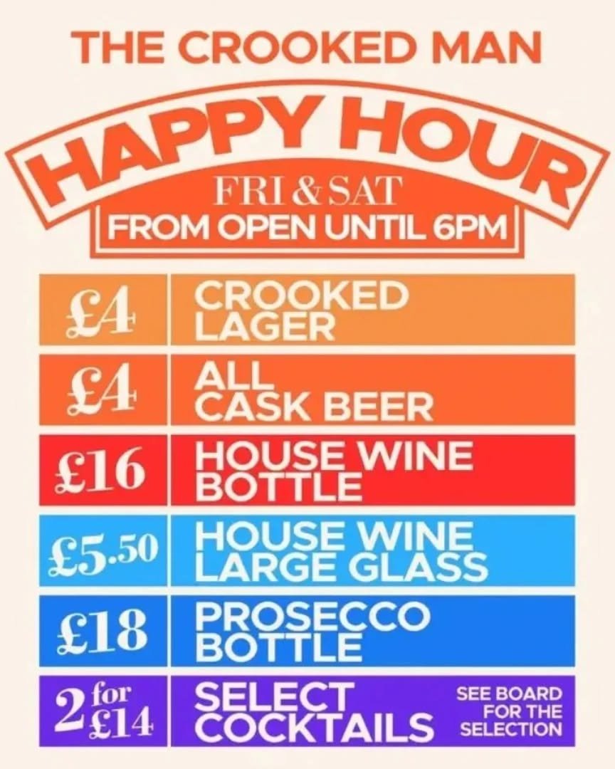 Hours of happiness.