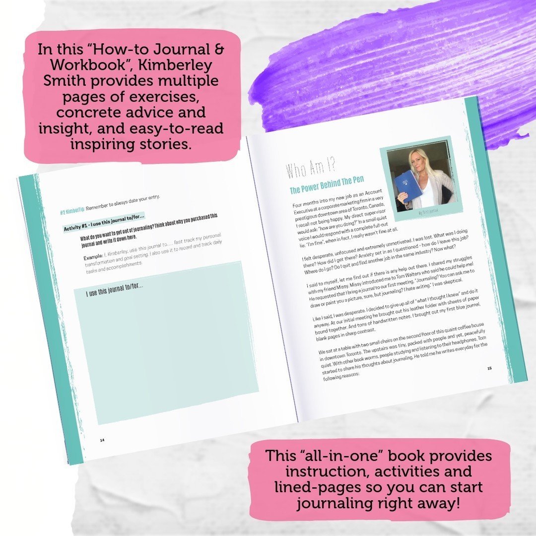 📚 My Life By Design: The Ultimate Transformational Journal &amp; Workbook is an &ldquo;all-in-one&rdquo; guided book that provides instruction, activities and over 200 lined-pages so you can start journaling right away!