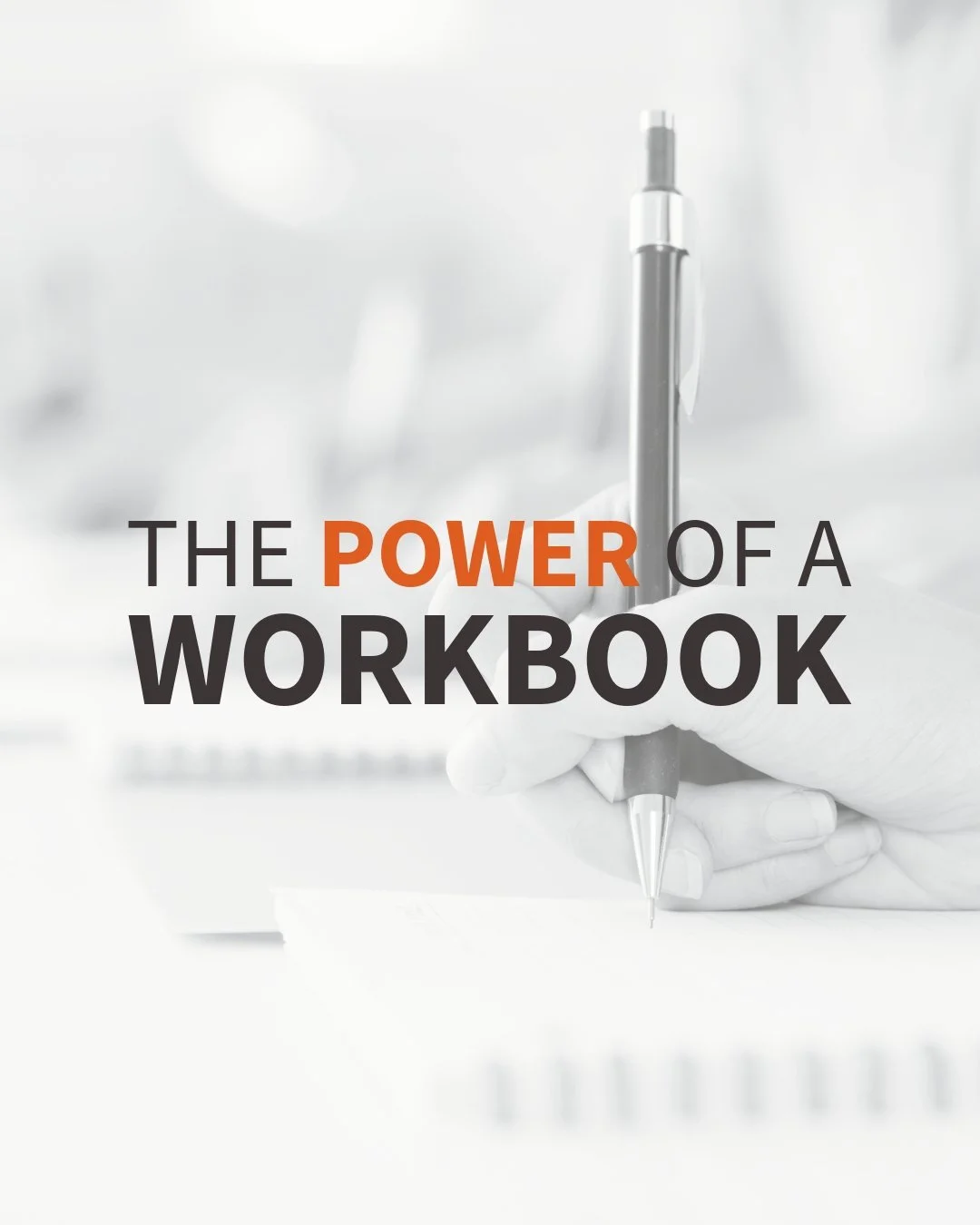 A workbook isn&rsquo;t just a book.

It&rsquo;s a guide, a tool, and a companion for transformation.

When your clients or students work through your workbook, they aren&rsquo;t just reading...they&rsquo;re taking action, reflecting, and applying wha