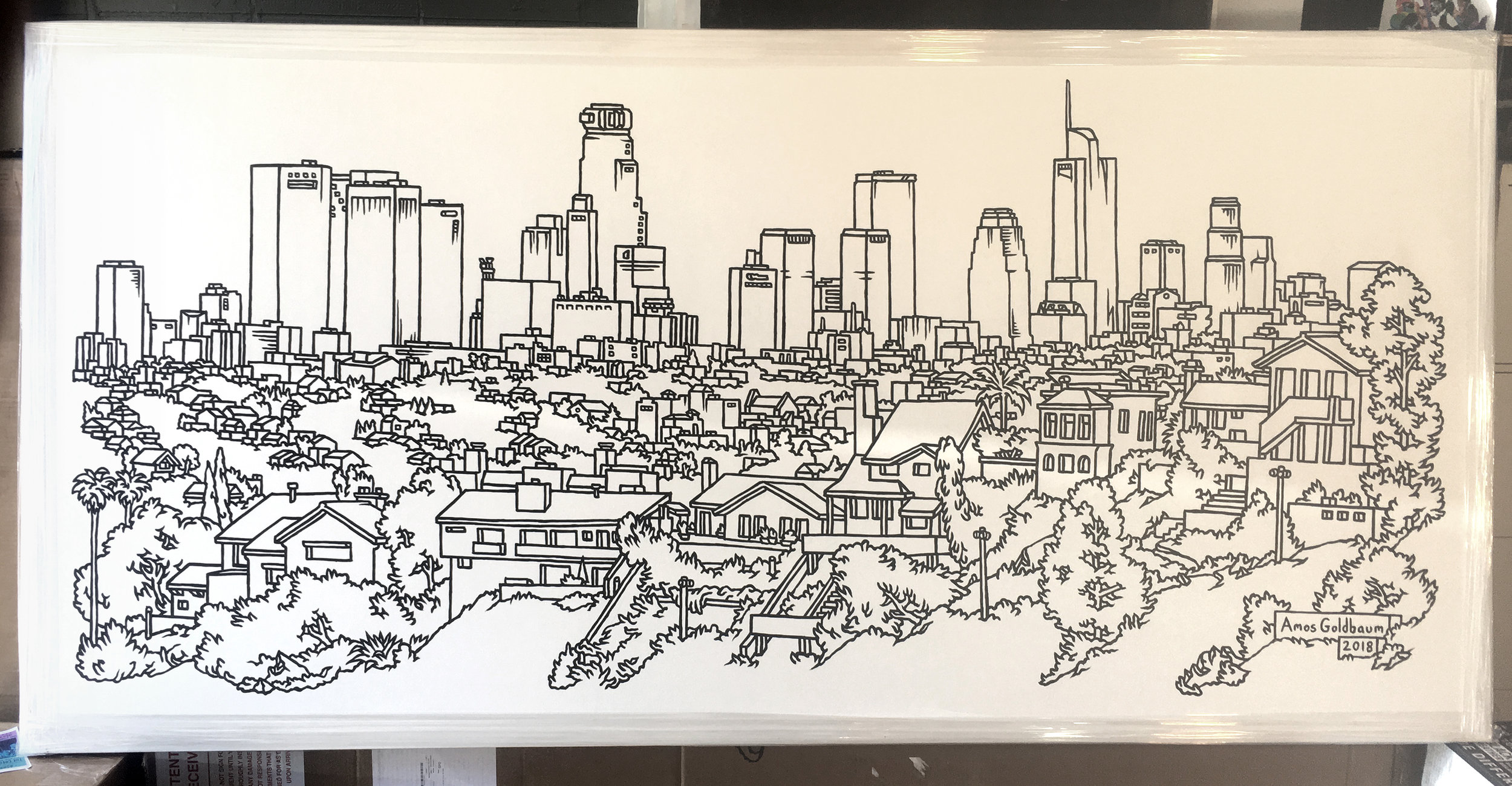 "LA Skyline"