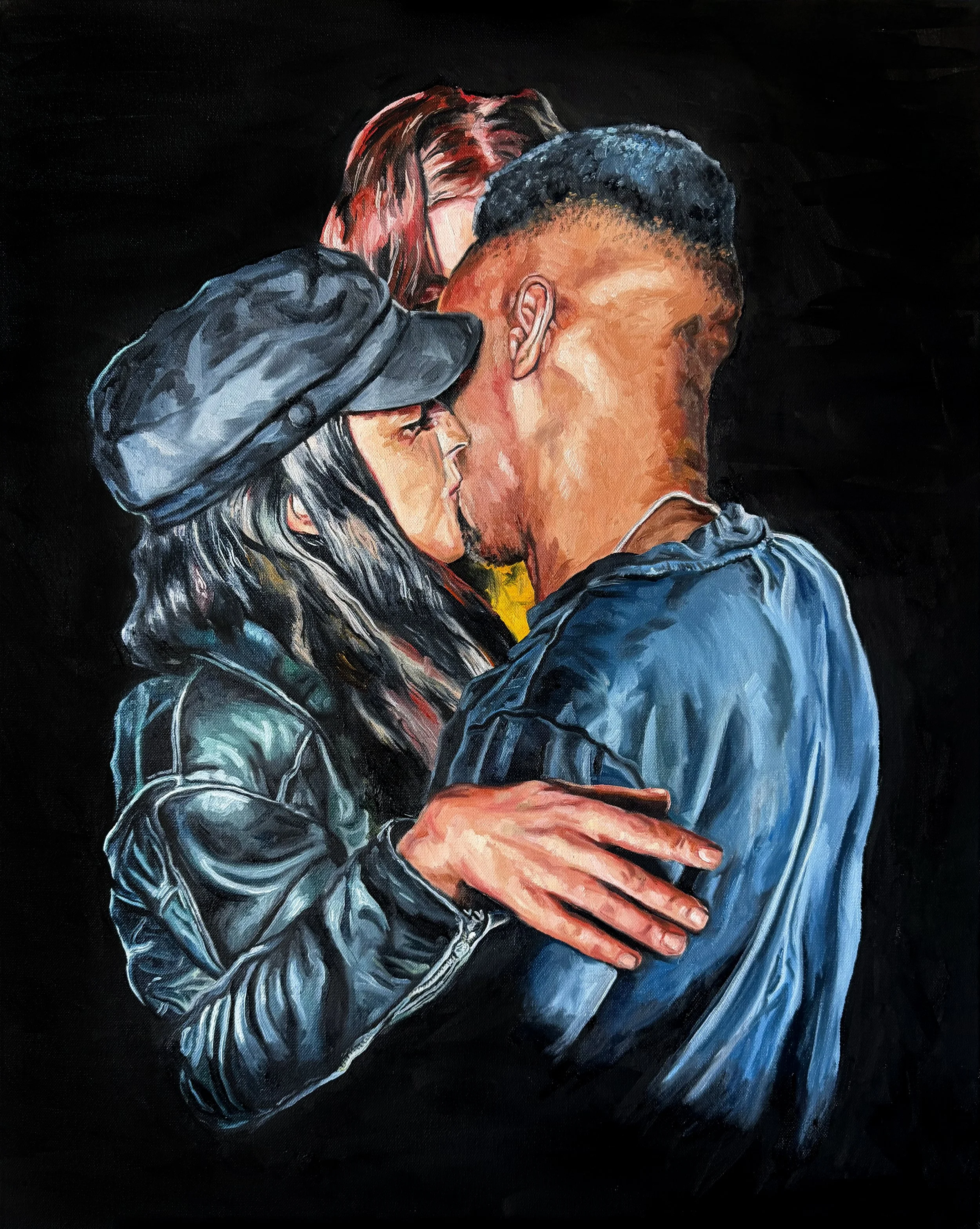   Zipped   oil on canvas, 24×30 inches, 2026 