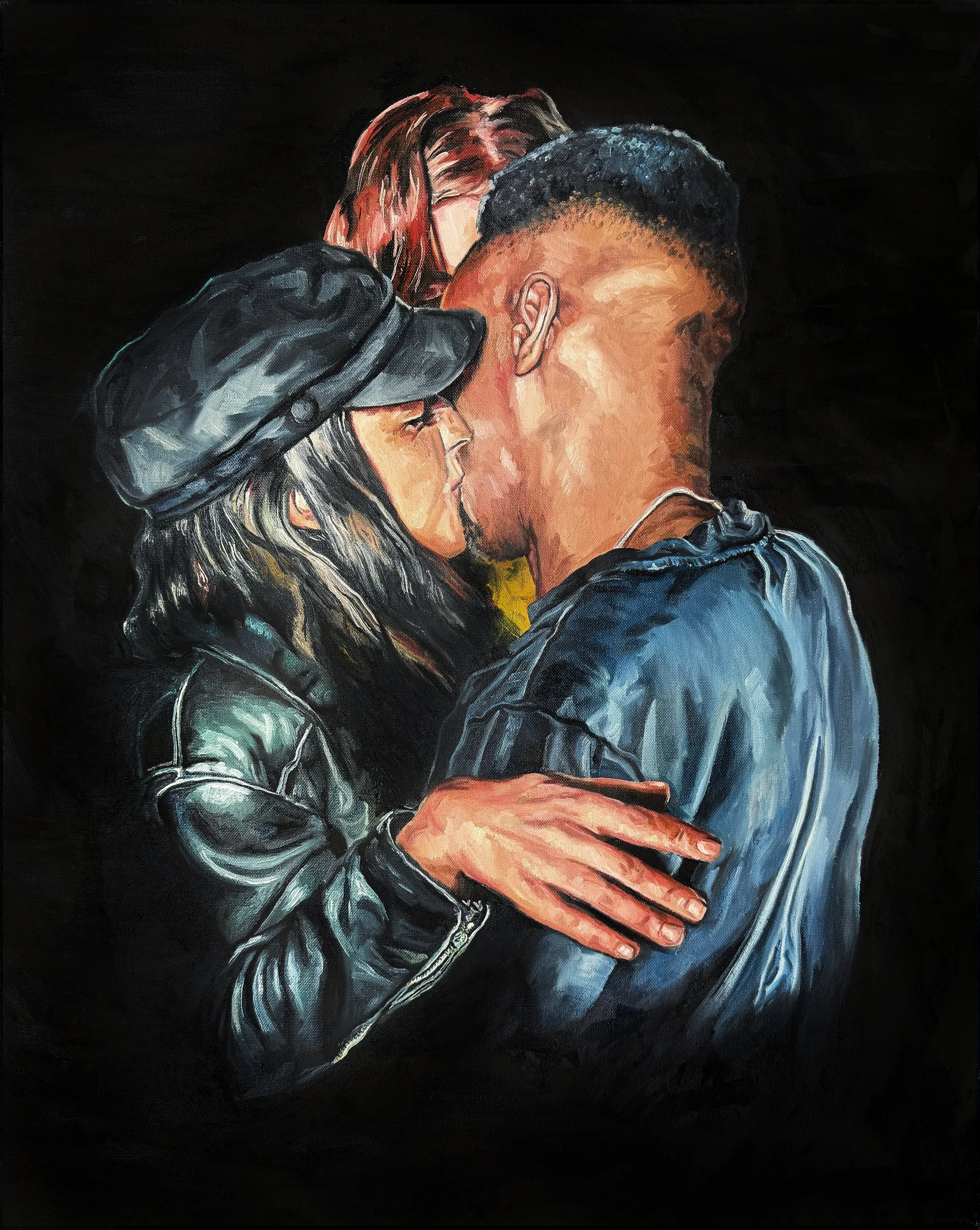   Zipped   oil on canvas, 24×30 inches, 2026 