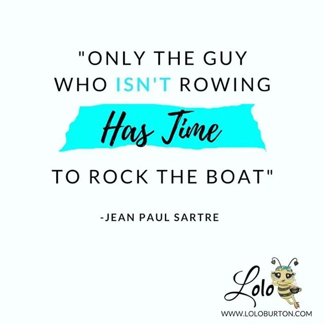 What scenario did this quote bring to mind? 💭
▪️
Most of us have experienced shiny object syndrome! What is everyone else doing?! When I focus on how everyone else is &ldquo;rowing&rdquo; 🚣🏻&zwj;♂️ I&rsquo;m not getting anywhere right?! But if I&r