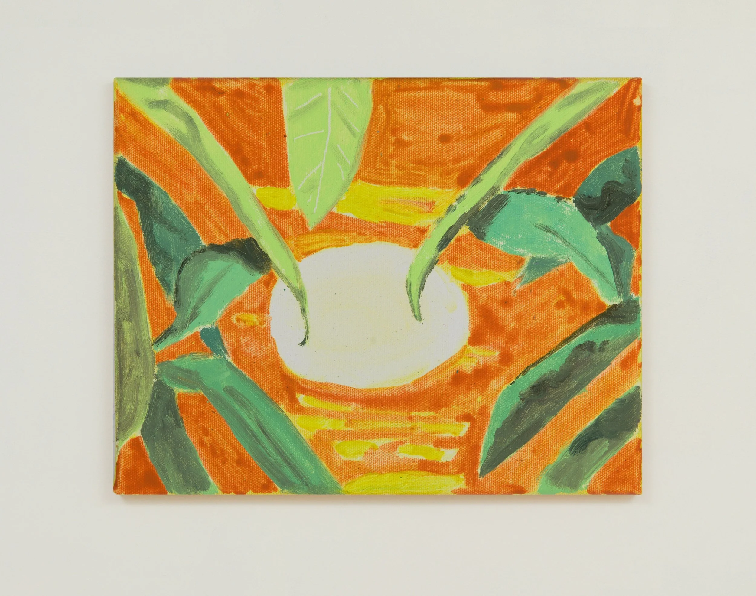   Nowadays , 2025  oil on canvas  8 × 10 inches 