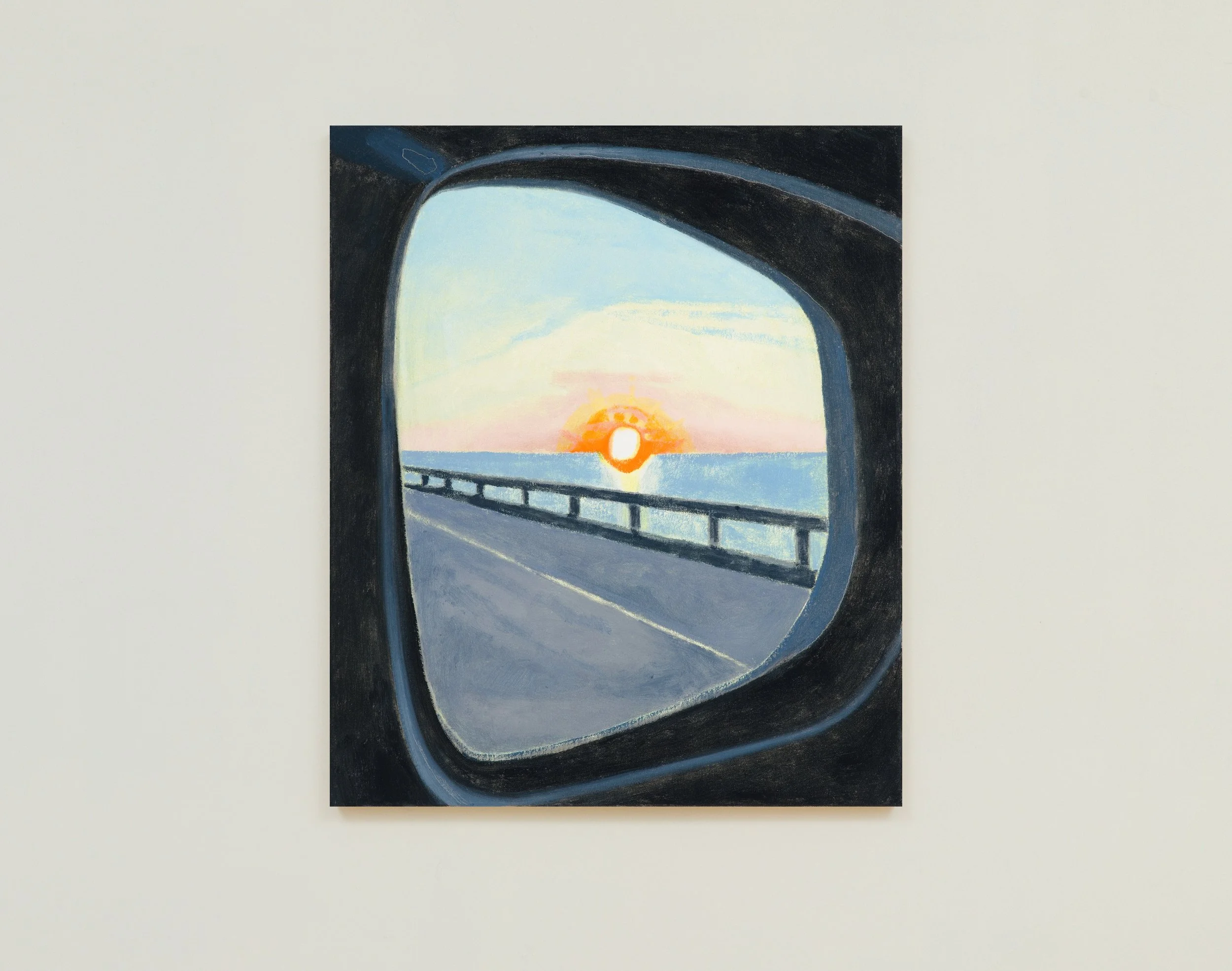   Spillway , 2025 - 2026  oil on canvas  24 × 20 inches 