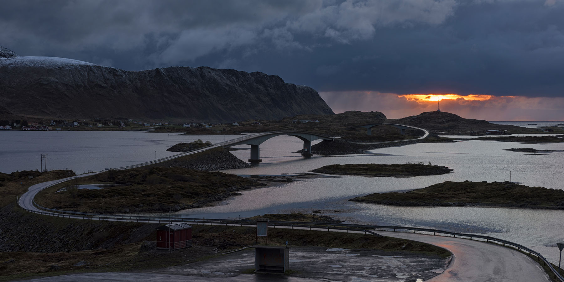 Twin Bridges - Flakstad, Lofoten, Norway