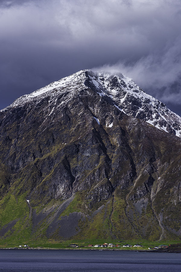 Vareid and Hustinden, Lofoten, Norway