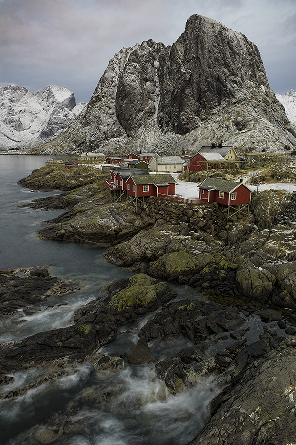 Winter in Hamnoy, Lofoten, Norway