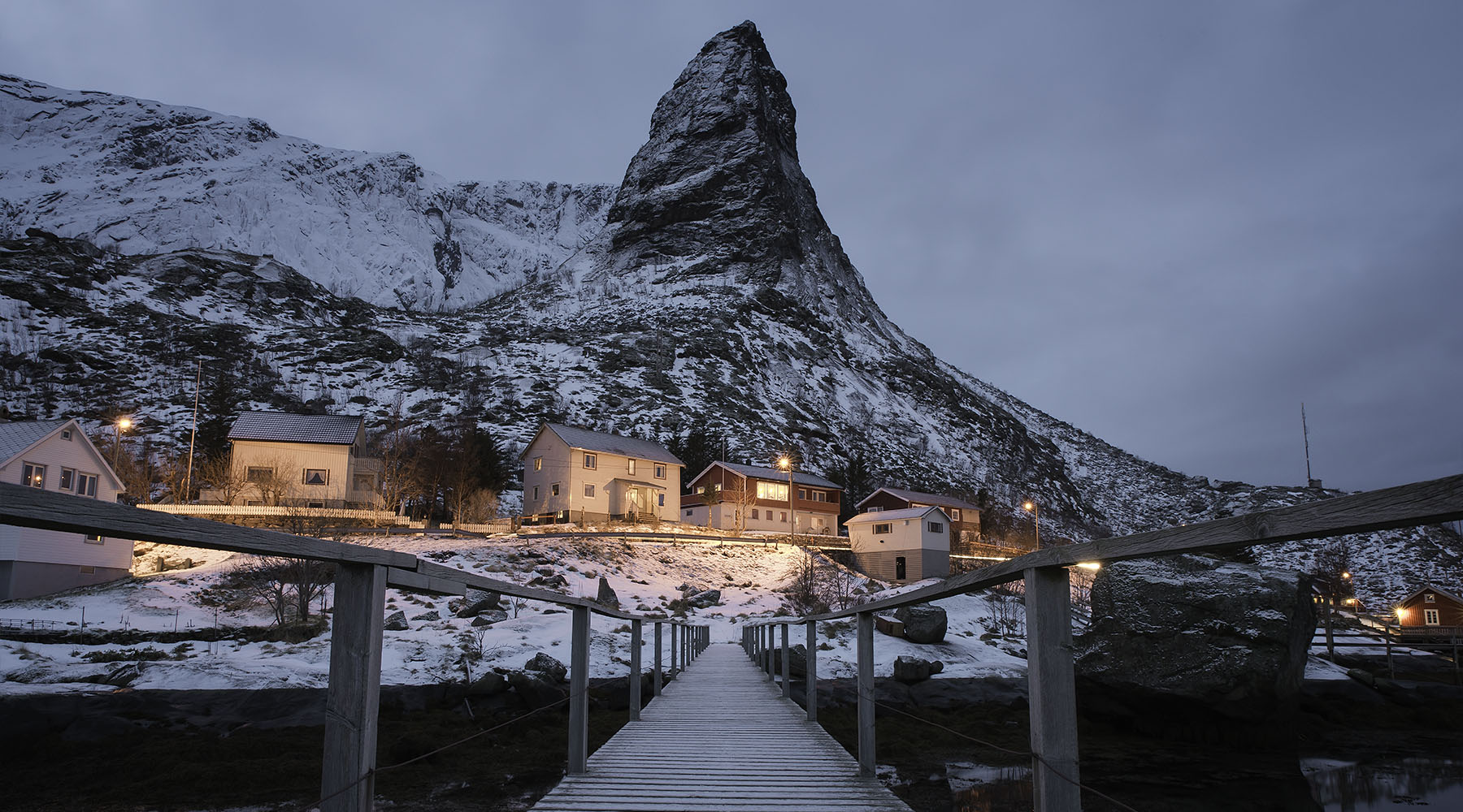 Reine bridge - Lofoten Islands, Norway