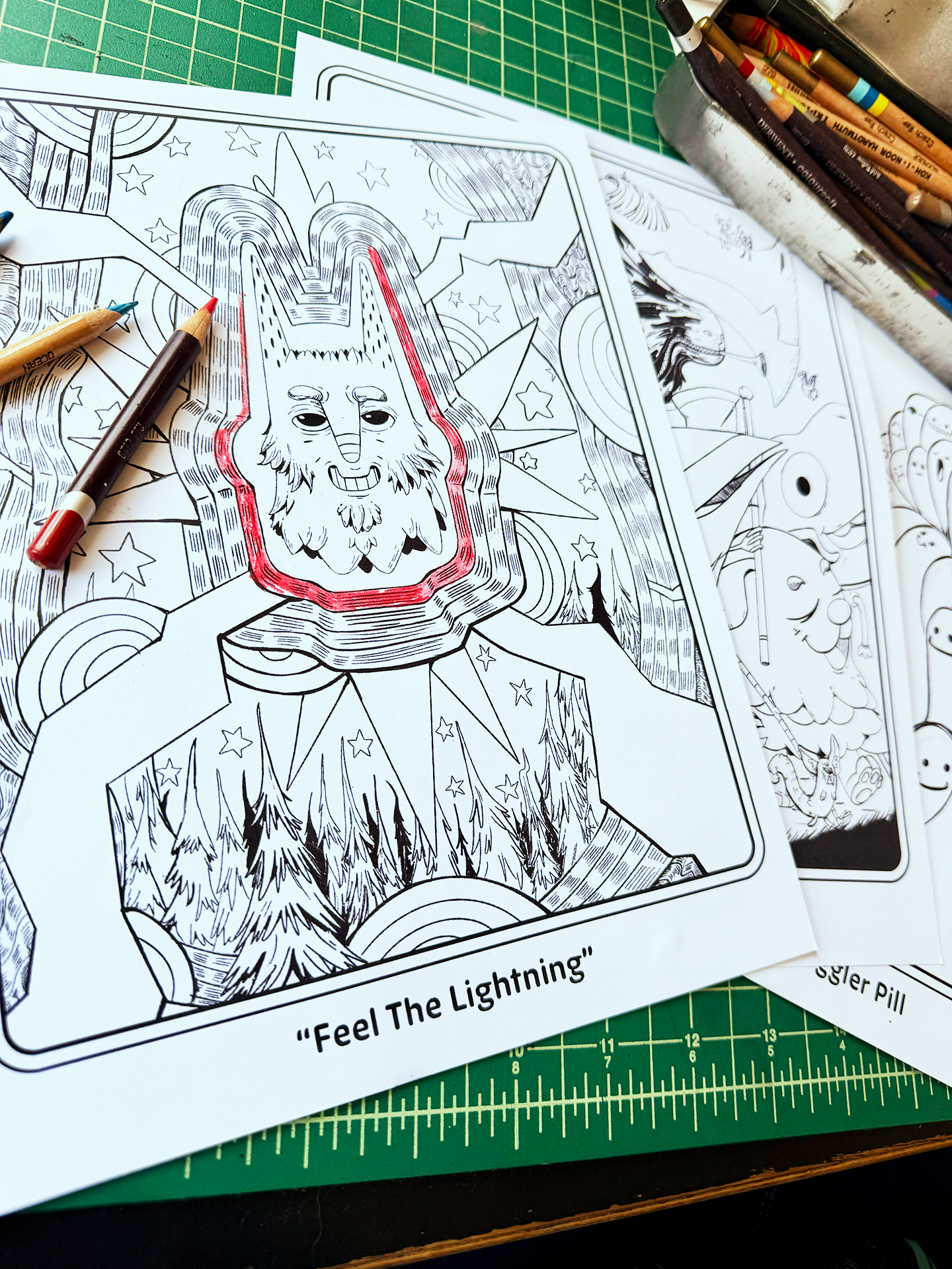 3 Page coloring super pack!