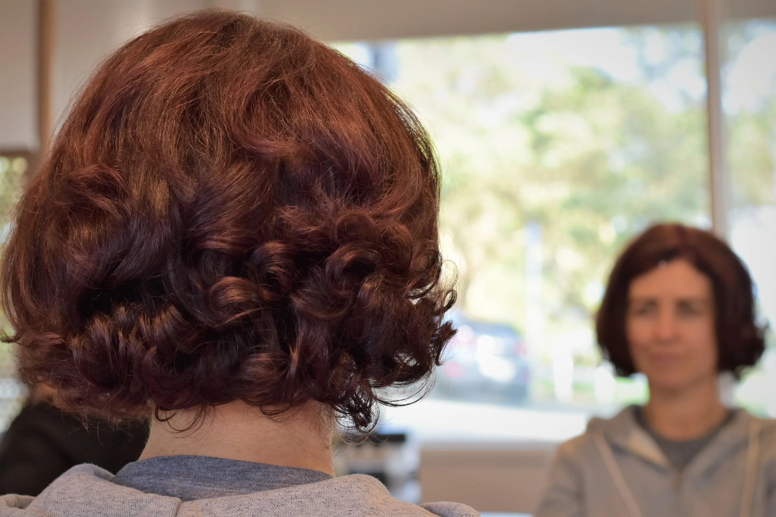 Colour & Blow wave of Naturally Curly Hair By Jo
