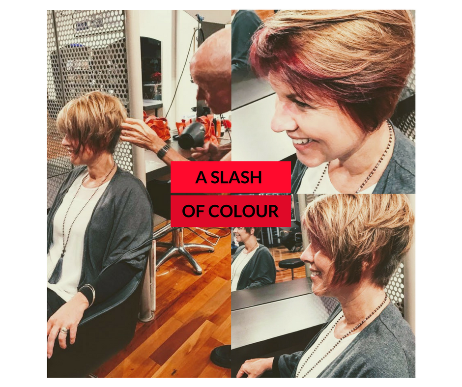 Cut & Natural Colour with a Slash of Excitement By David.