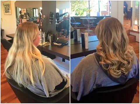 Healthy Hair Cut and styled by Natasha.