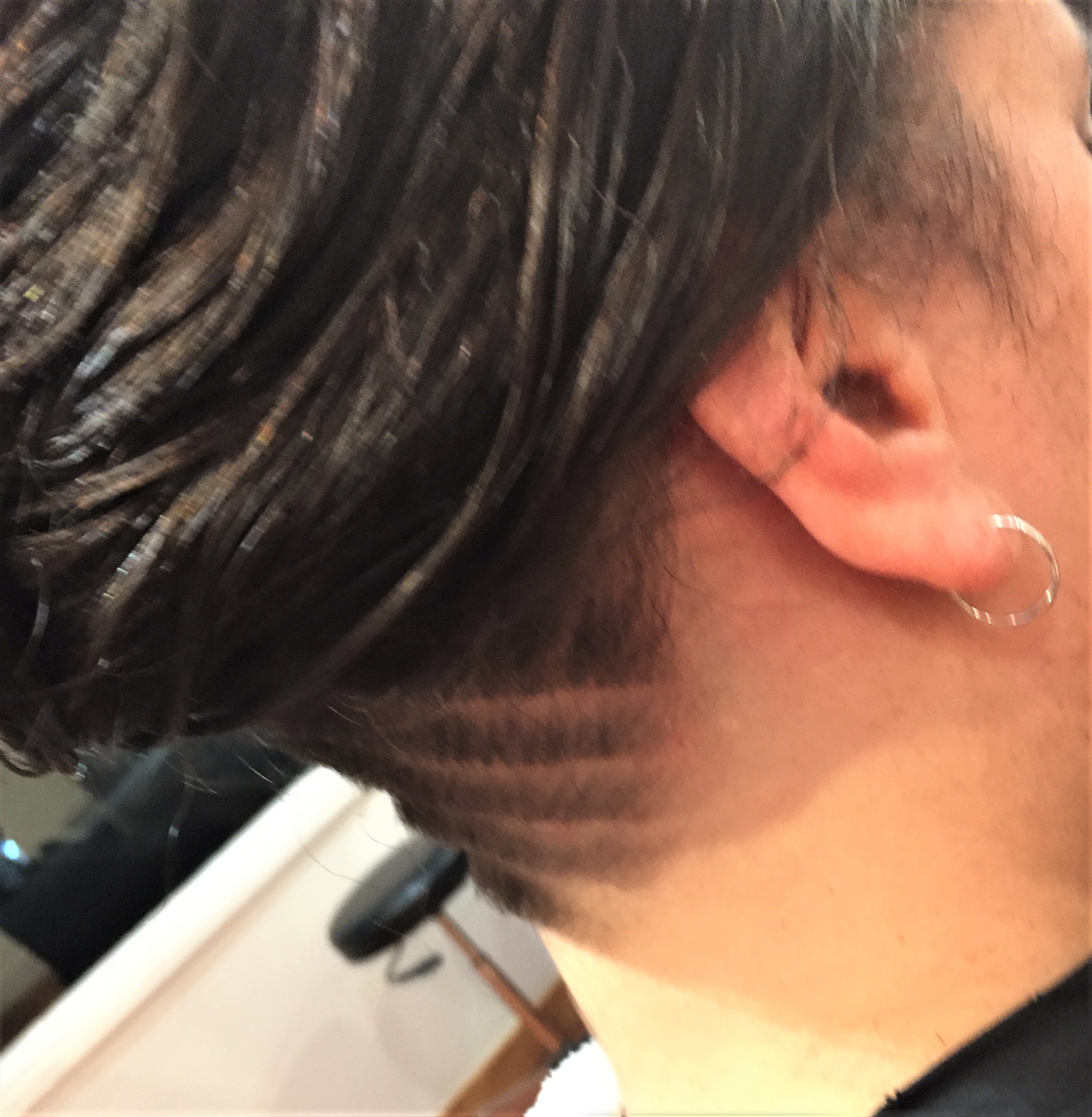 Fresh new look for spring. Creative cutting and deep colour suitable for both work and play. Hair by Natasha.