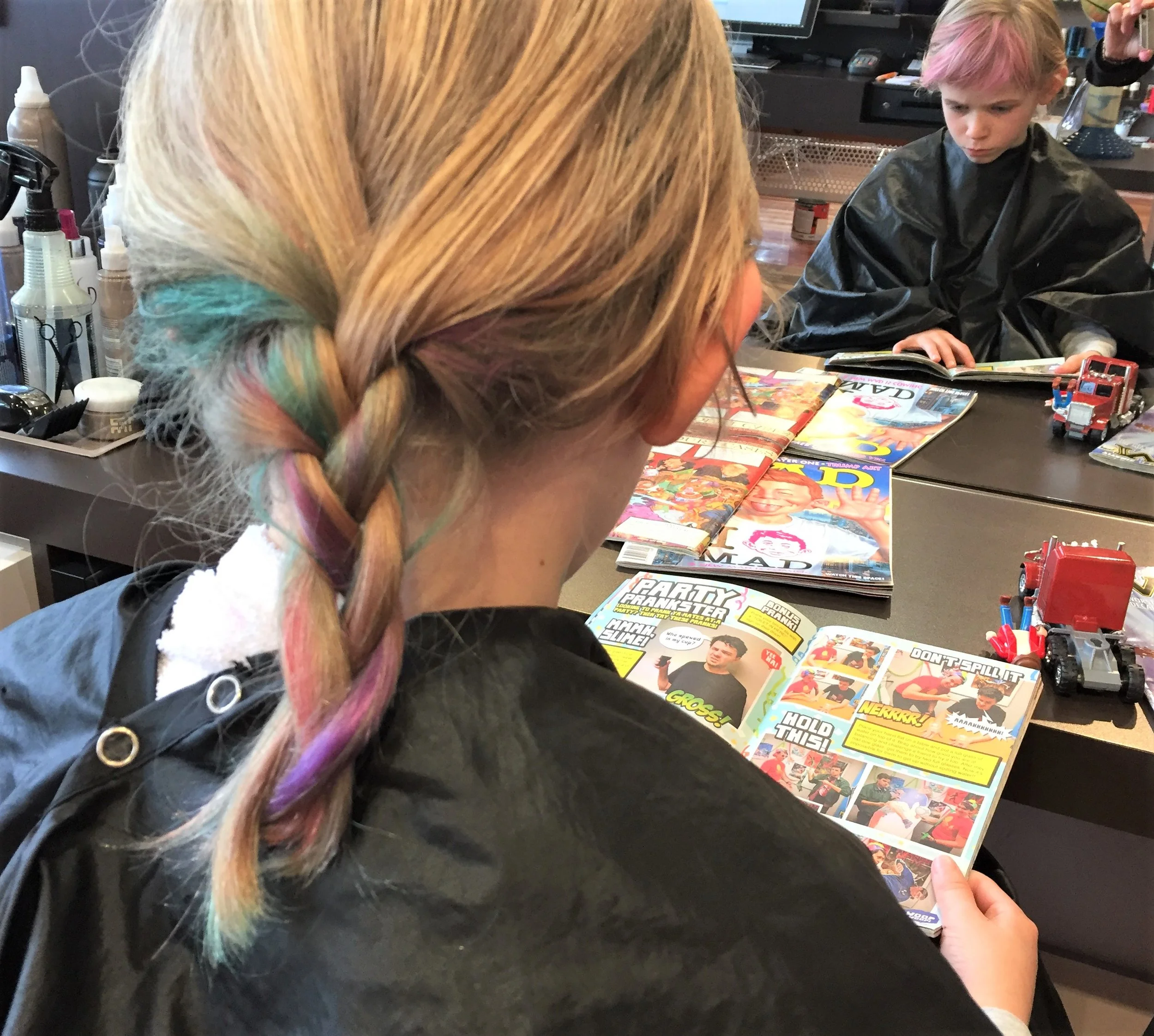 Fun in the holidays- Colour and Cut by David