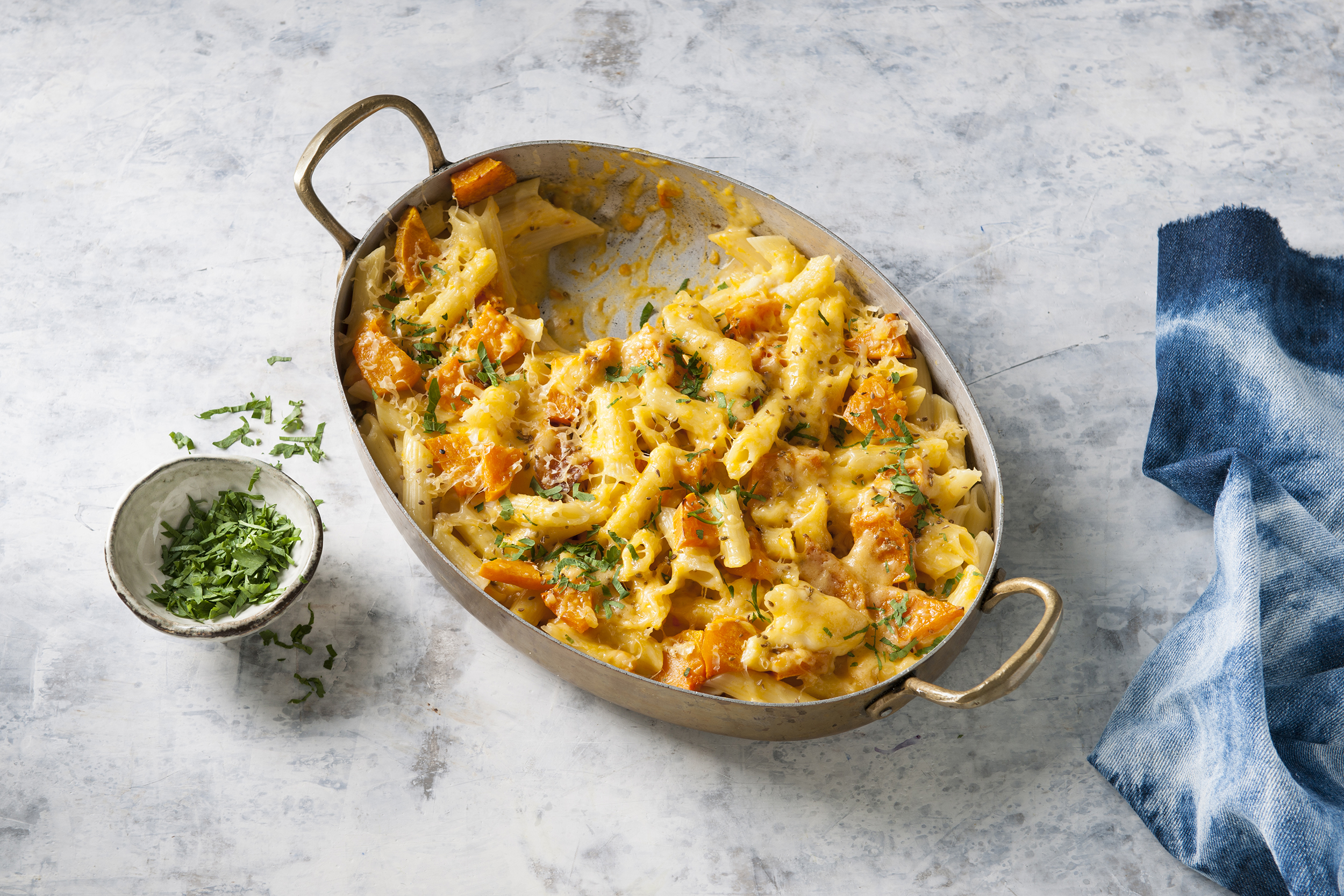 Fall Mac-n-Cheese with Pumpkin Spice