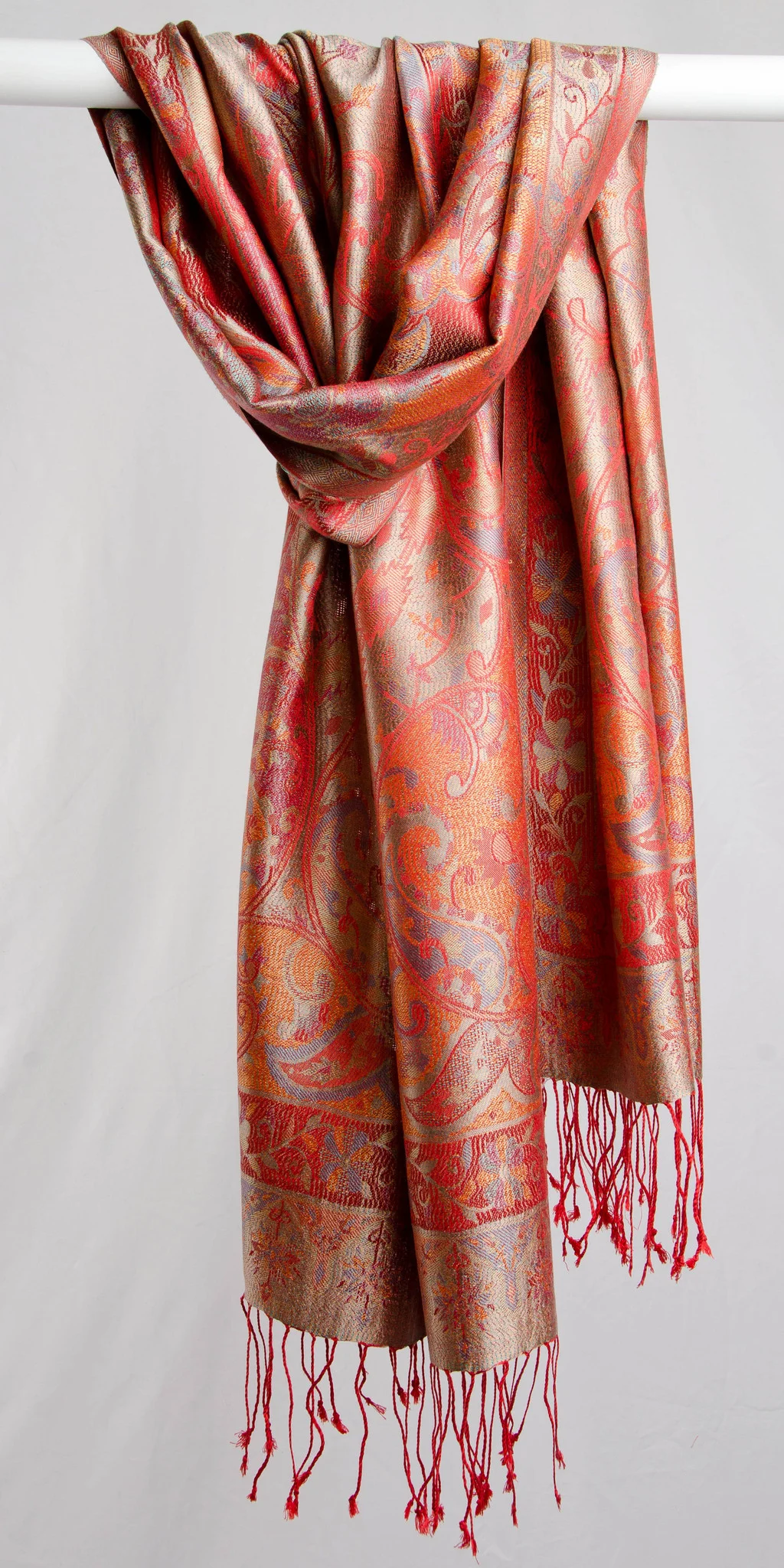 Jamawar 22" - Pink and Gold