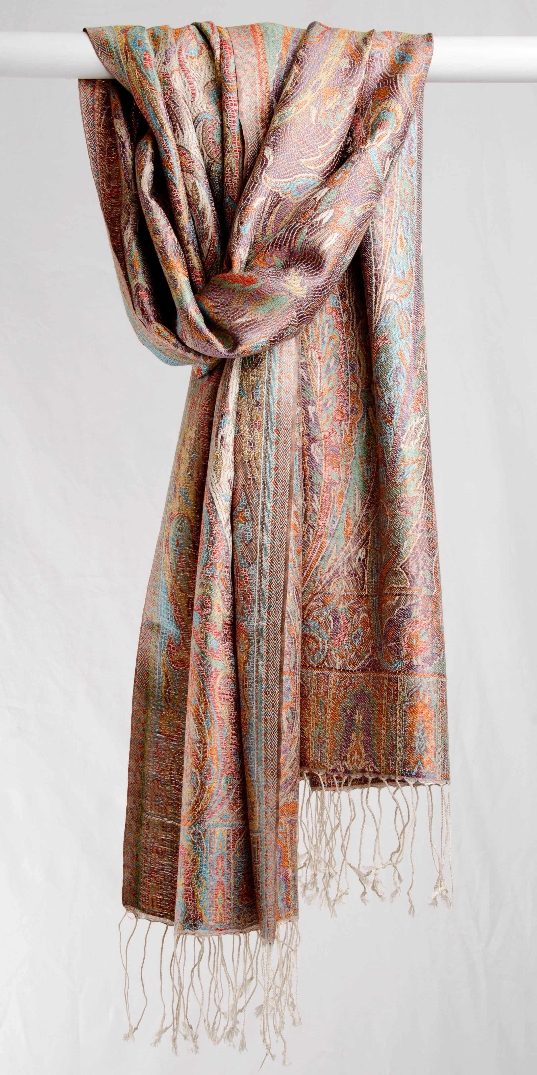 Jamawar 22" - Rose and Orange