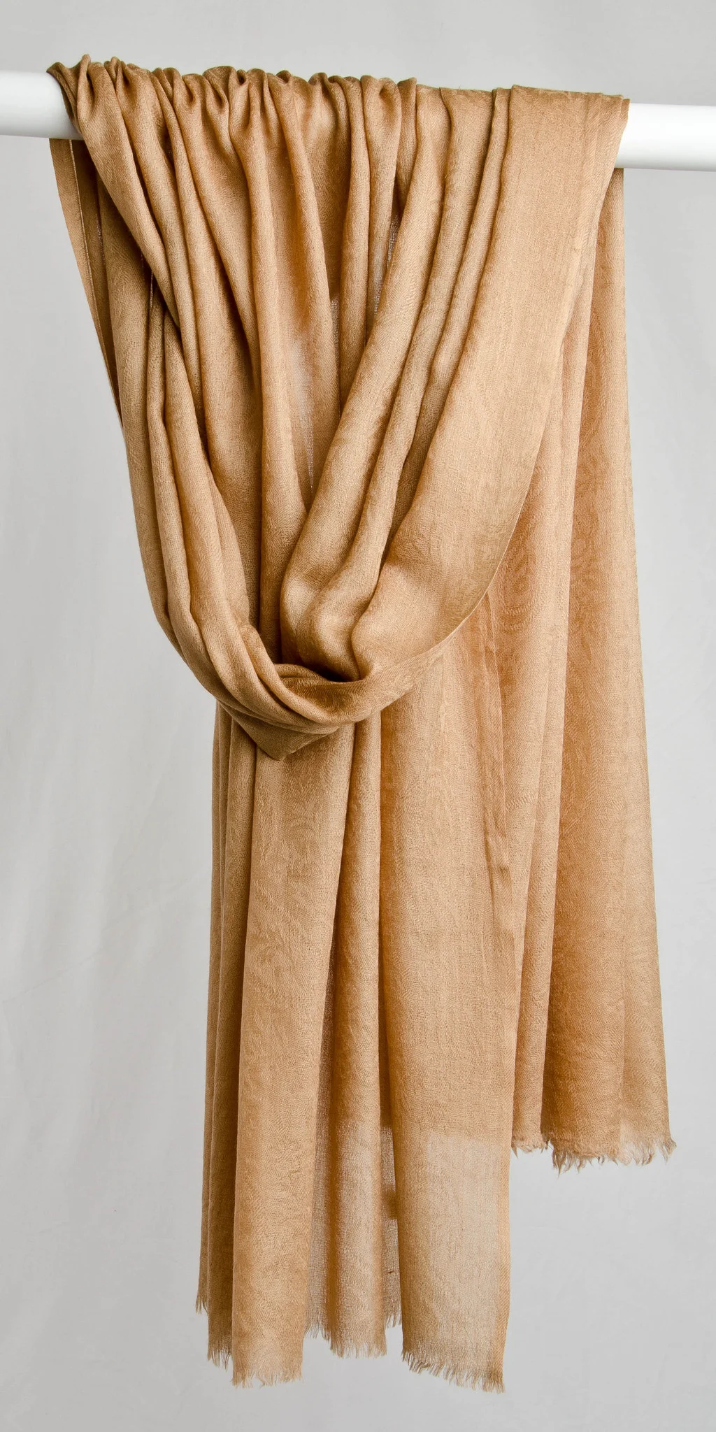 Pashmina Self - Wheat