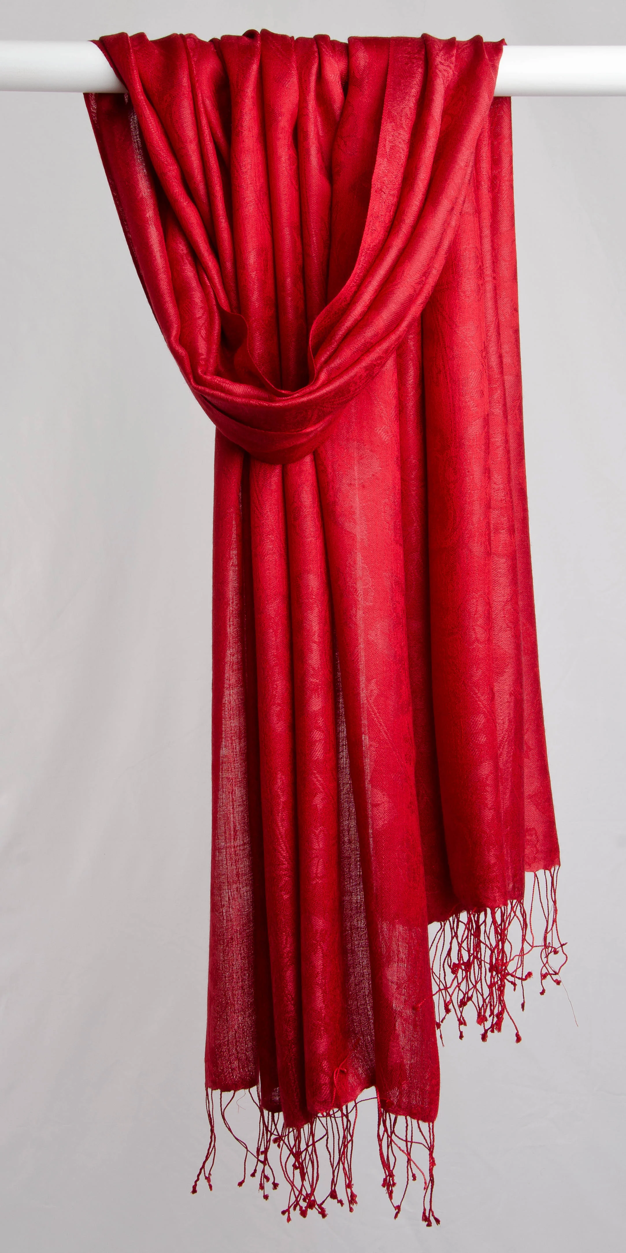 Silk Self - Italian Red