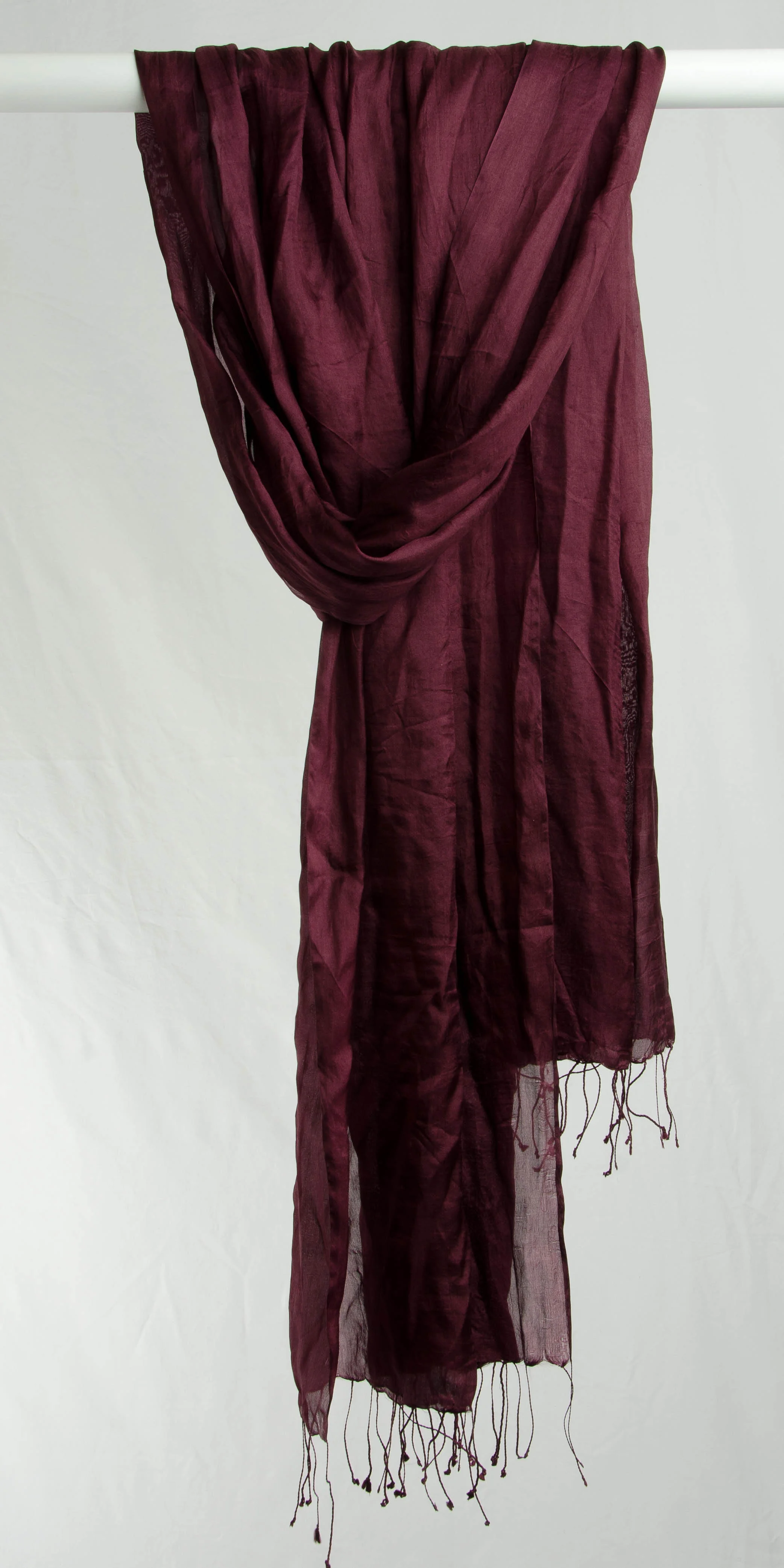 Silk Silhouette - Plum Brown