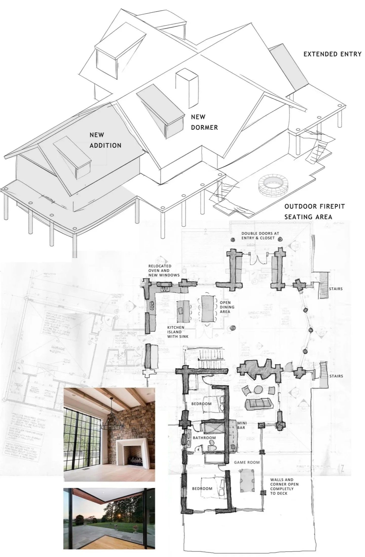 Log Home, Mountain Village