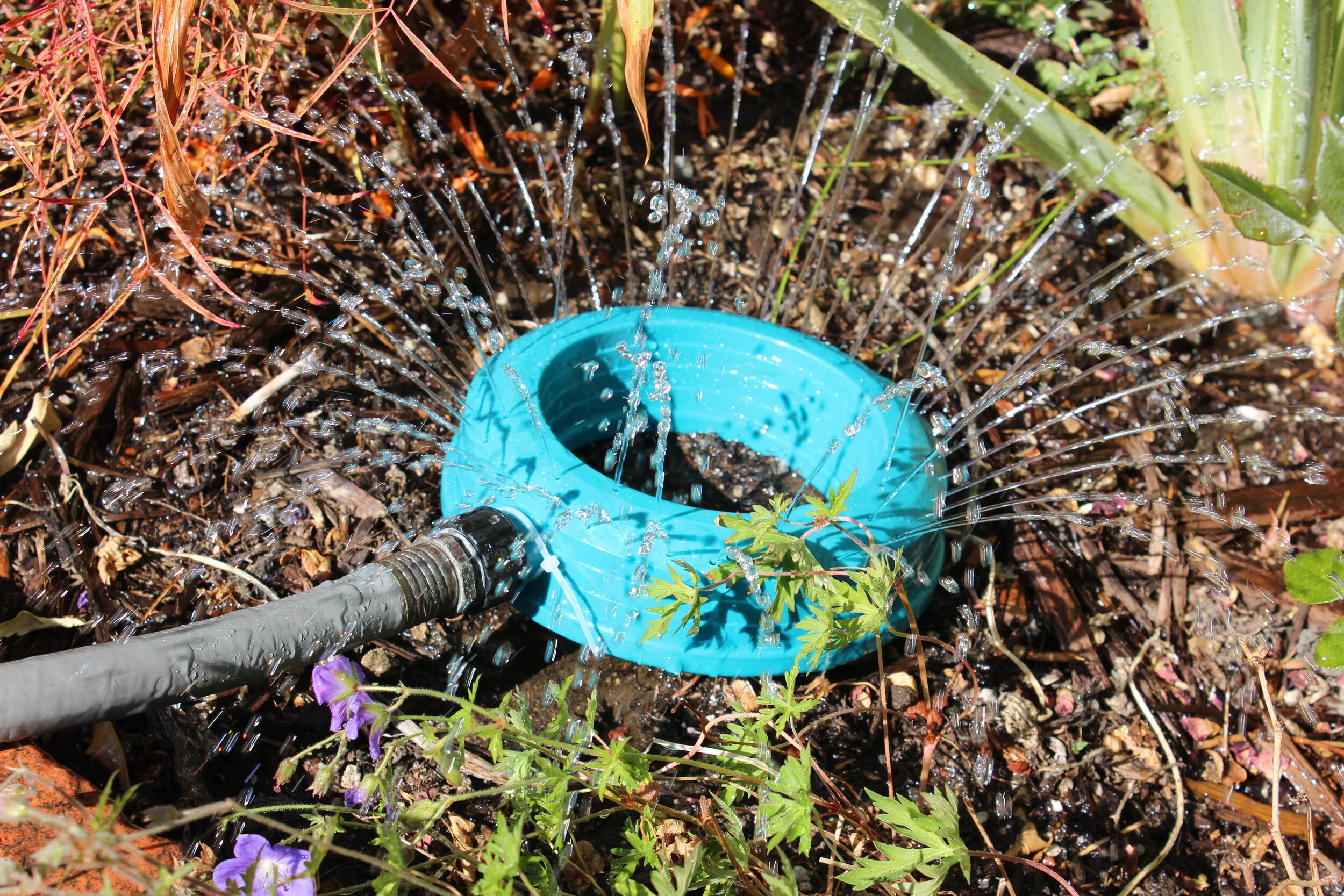 Please install the irrigation