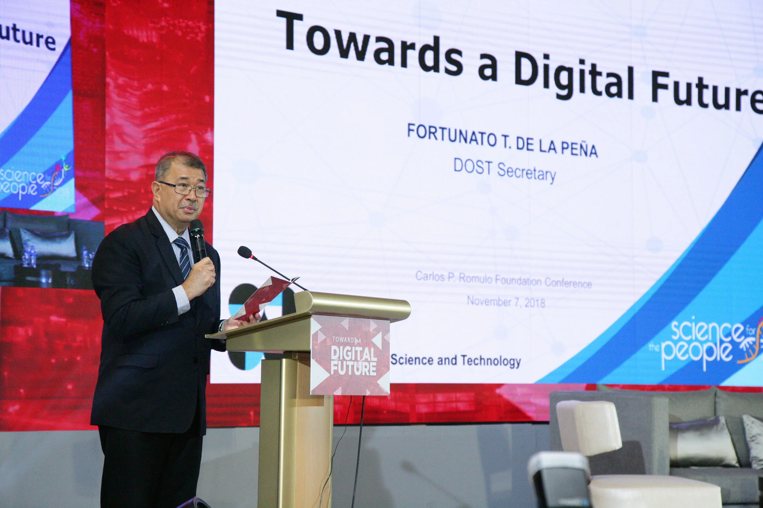 Keynote Speaker - DOST Sec. Fortunato de la Peña