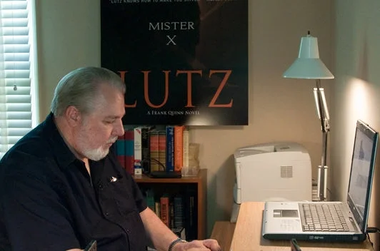 John Lutz at work