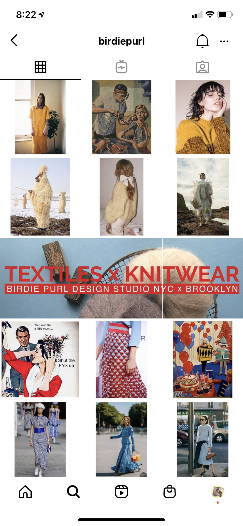  curated social media feed to reflect brand’s voice and image 